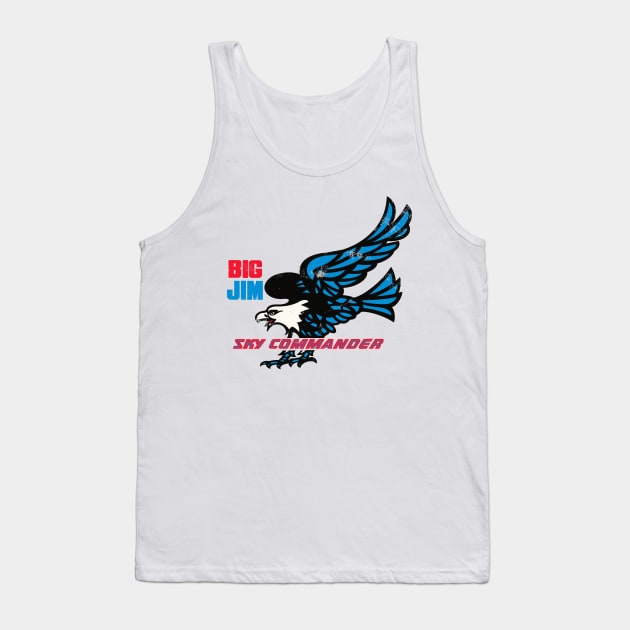 Vintage Big Jim Sky Commander Tank Top by StudioPM71